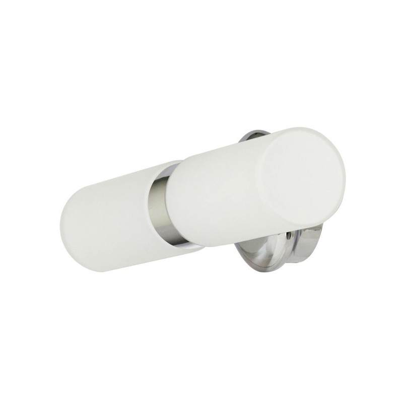 Wandlamp chroom wit staal glas Borgia (3000.053) Wandlamp chroom wit staal glas Borgia (3000.053)