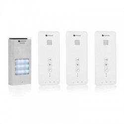DIC-21132 Audio intercom systeem voor 3 appartementen